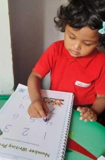 Play school sensory activities at Playnest Haldwani